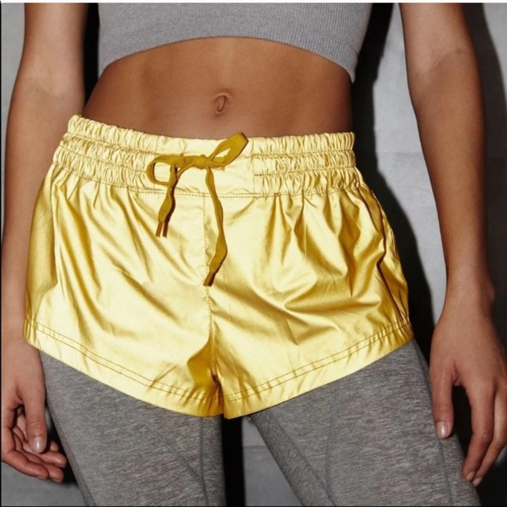 Free People Moonlight Reflective shorts